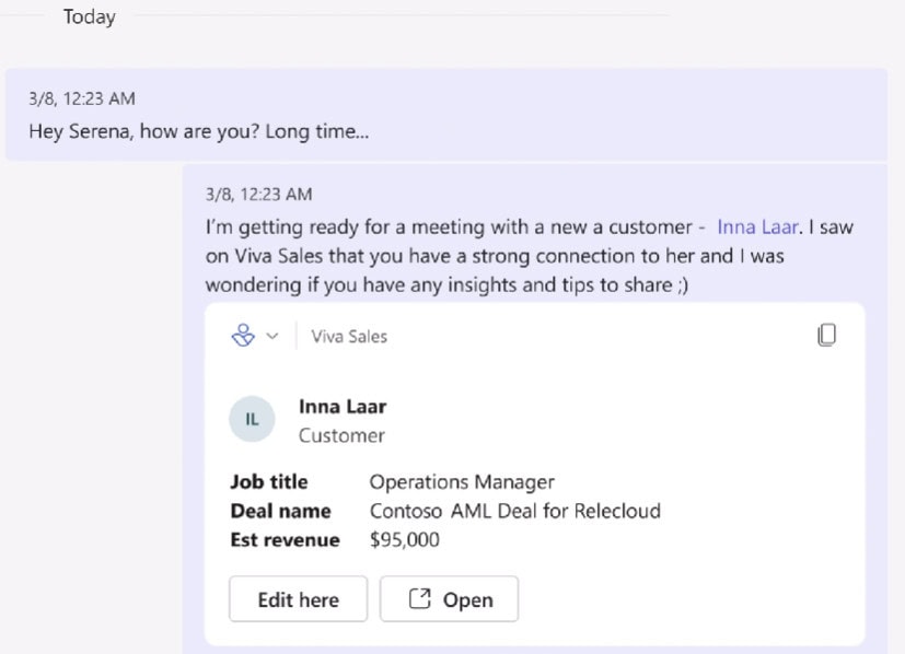 Viva Sales Feature - Collaborate Viva Sales Feature - Collaborate