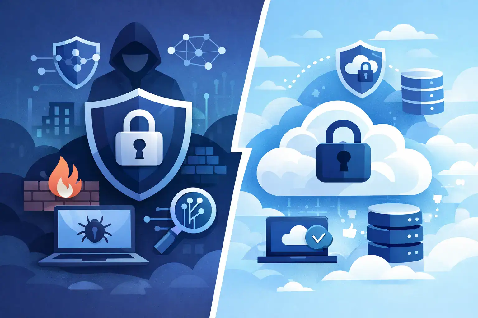 Cybersecurity vs Cloud Security Explained