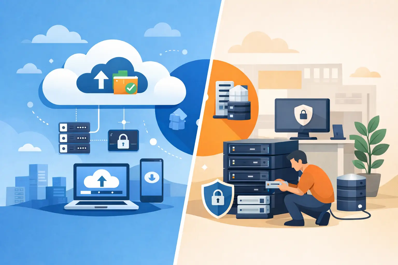 Cloud Backup vs Onsite Backup Explained
