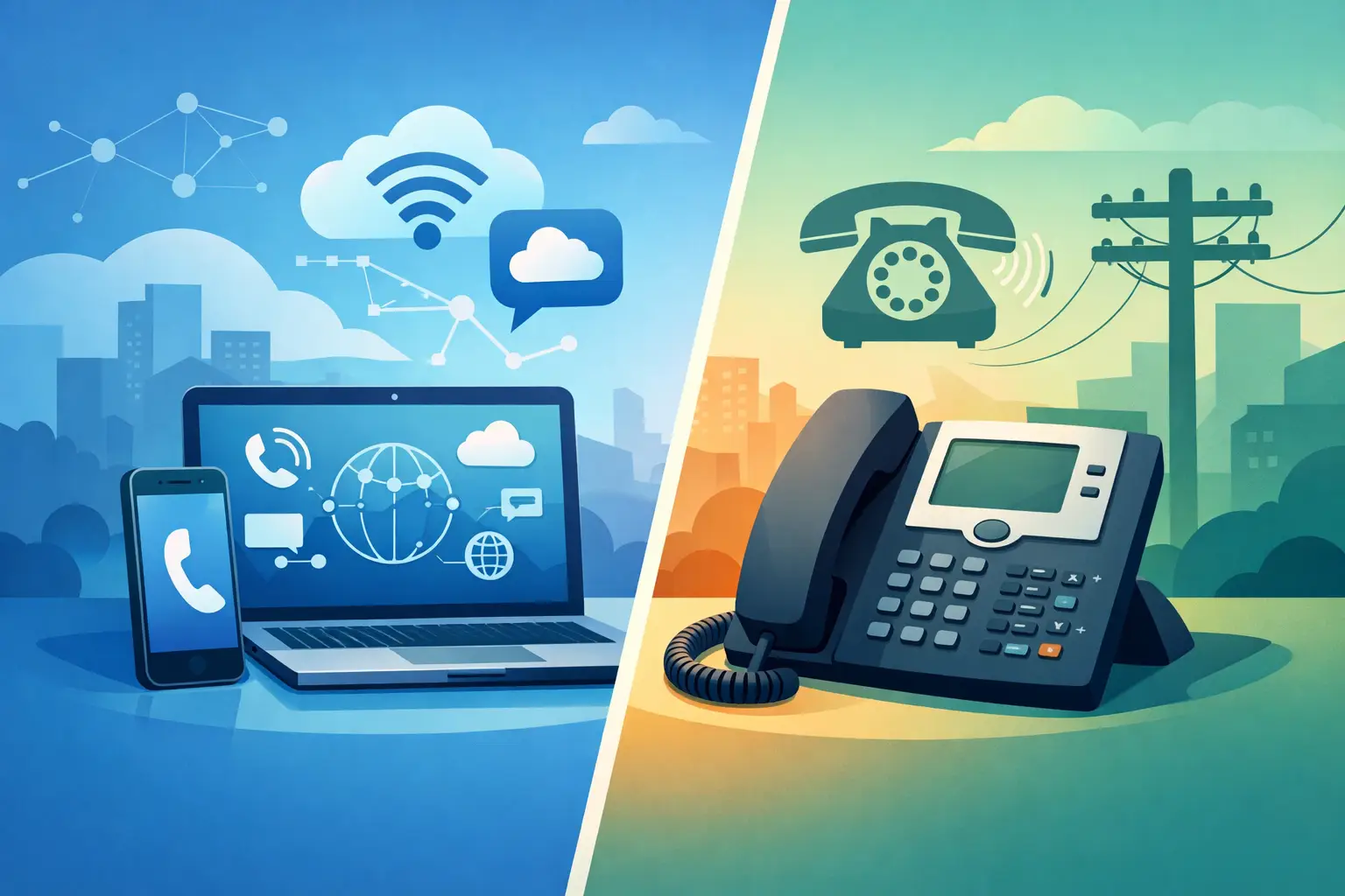VoIP vs Traditional Phone Systems