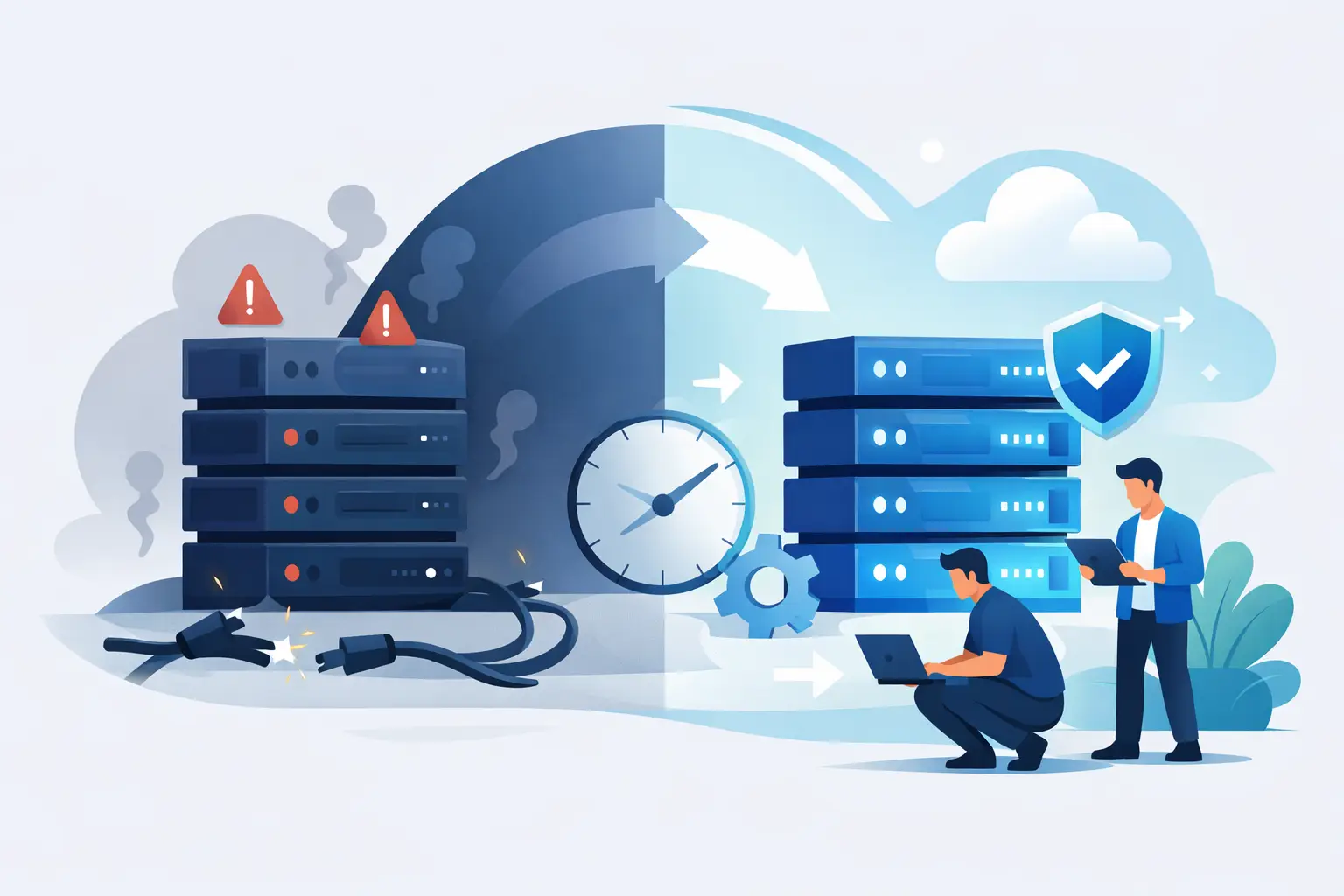 How Quickly Can Servers Be Restored After Failure?