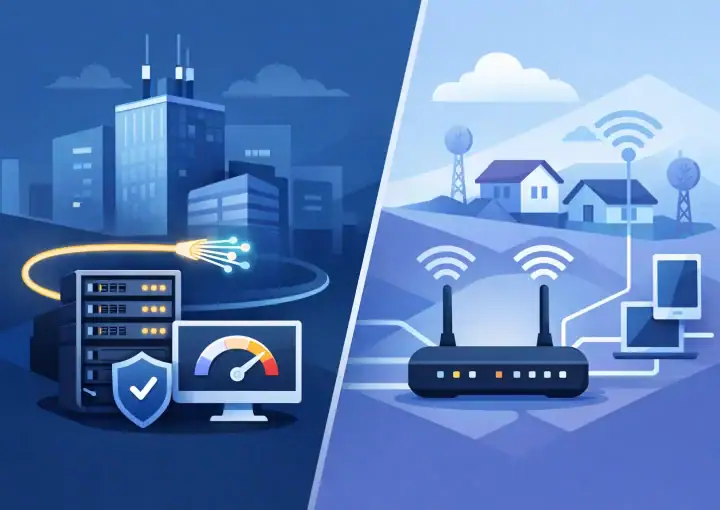 Leased Line Versus Business Broadband