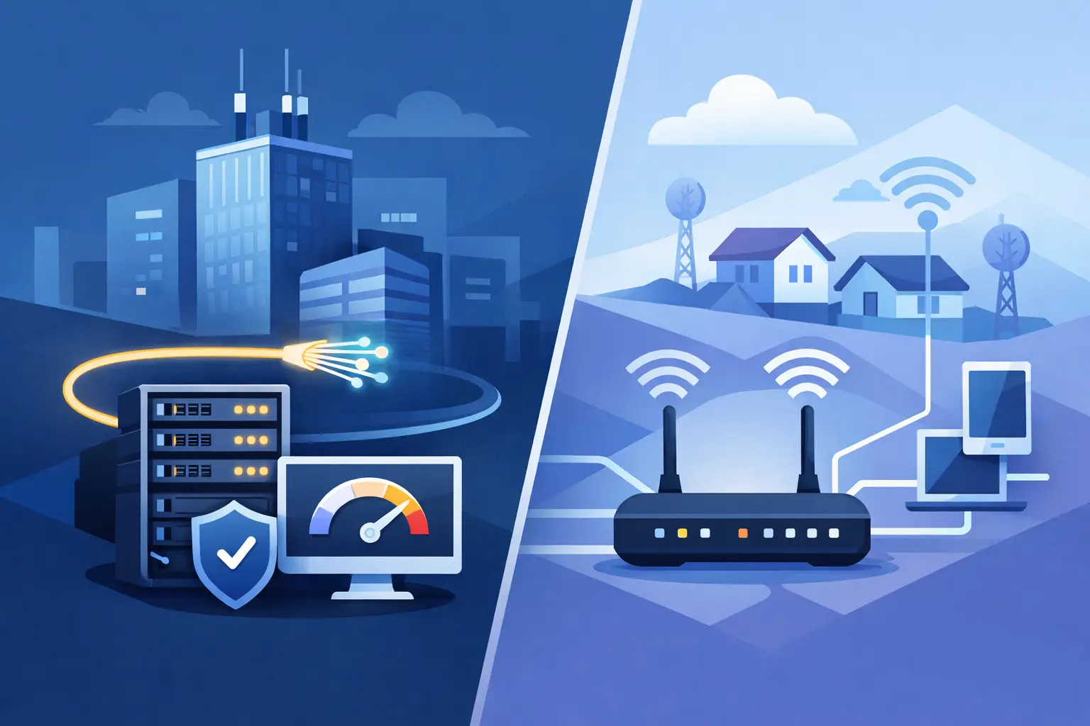 Leased Line Versus Business Broadband