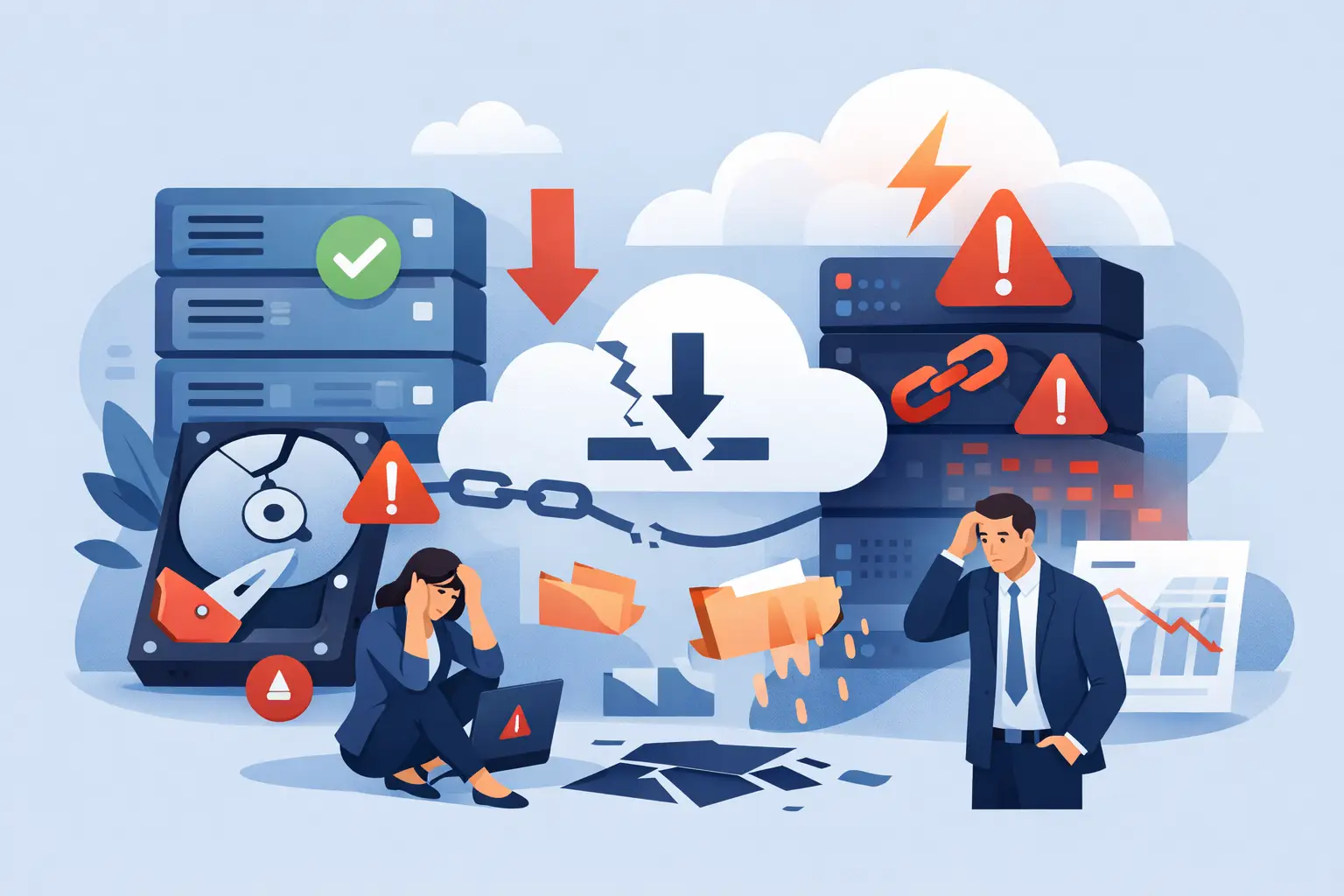 Top Signs Backup Is Failing in Your Business