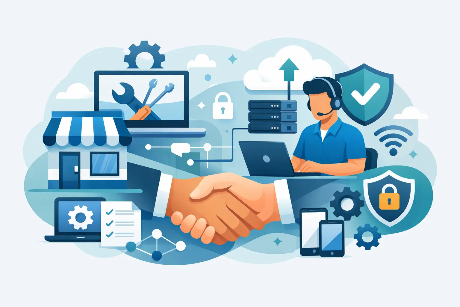 What a Small Business IT Support Contract Covers
