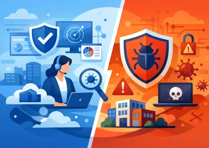 Managed Detection Versus Antivirus: What SMEs Need