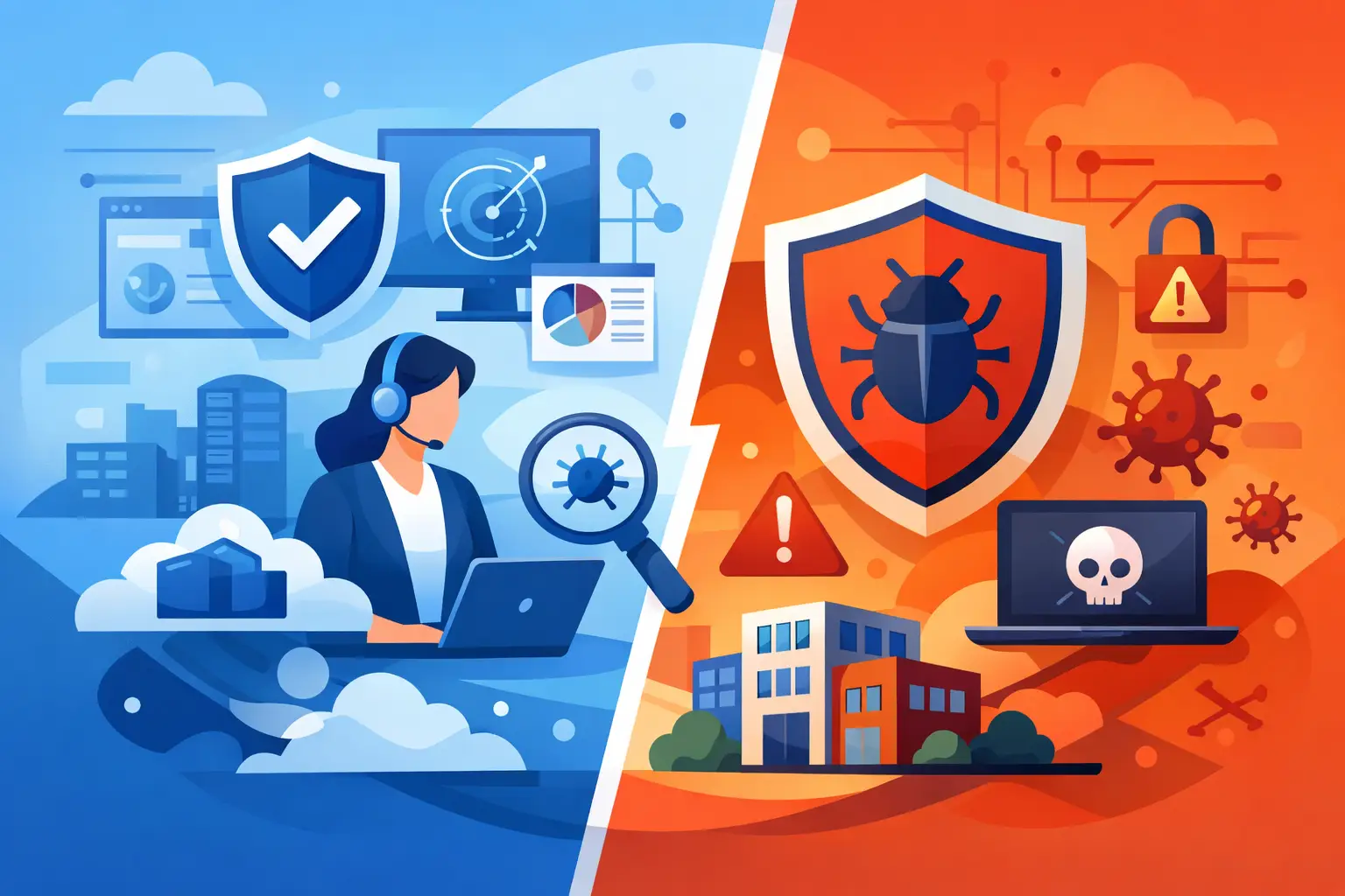 Managed Detection Versus Antivirus: What SMEs Need