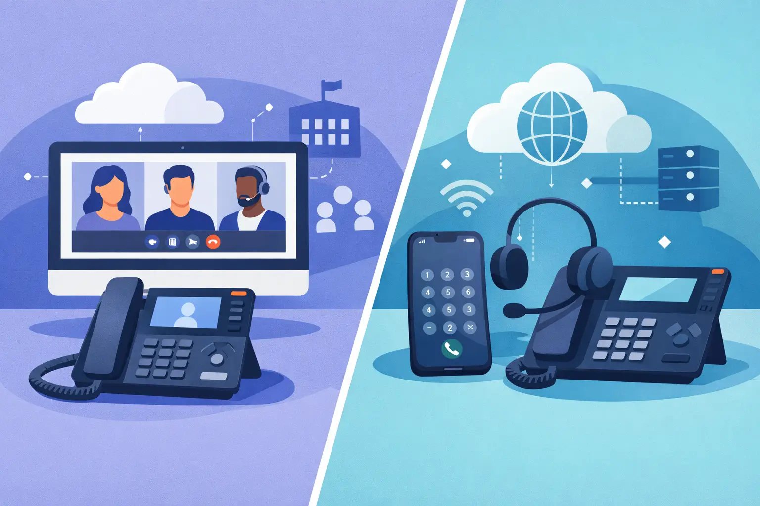Microsoft Teams Phone Versus VoIP for SMEs