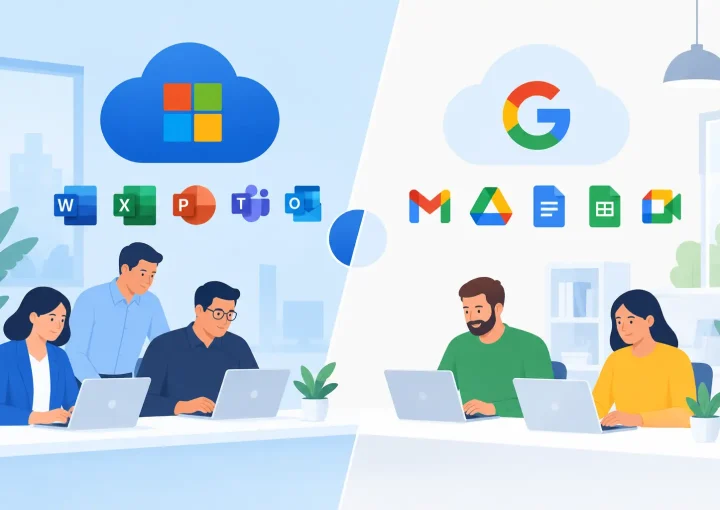 Microsoft 365 vs Google Workspace for SMEs