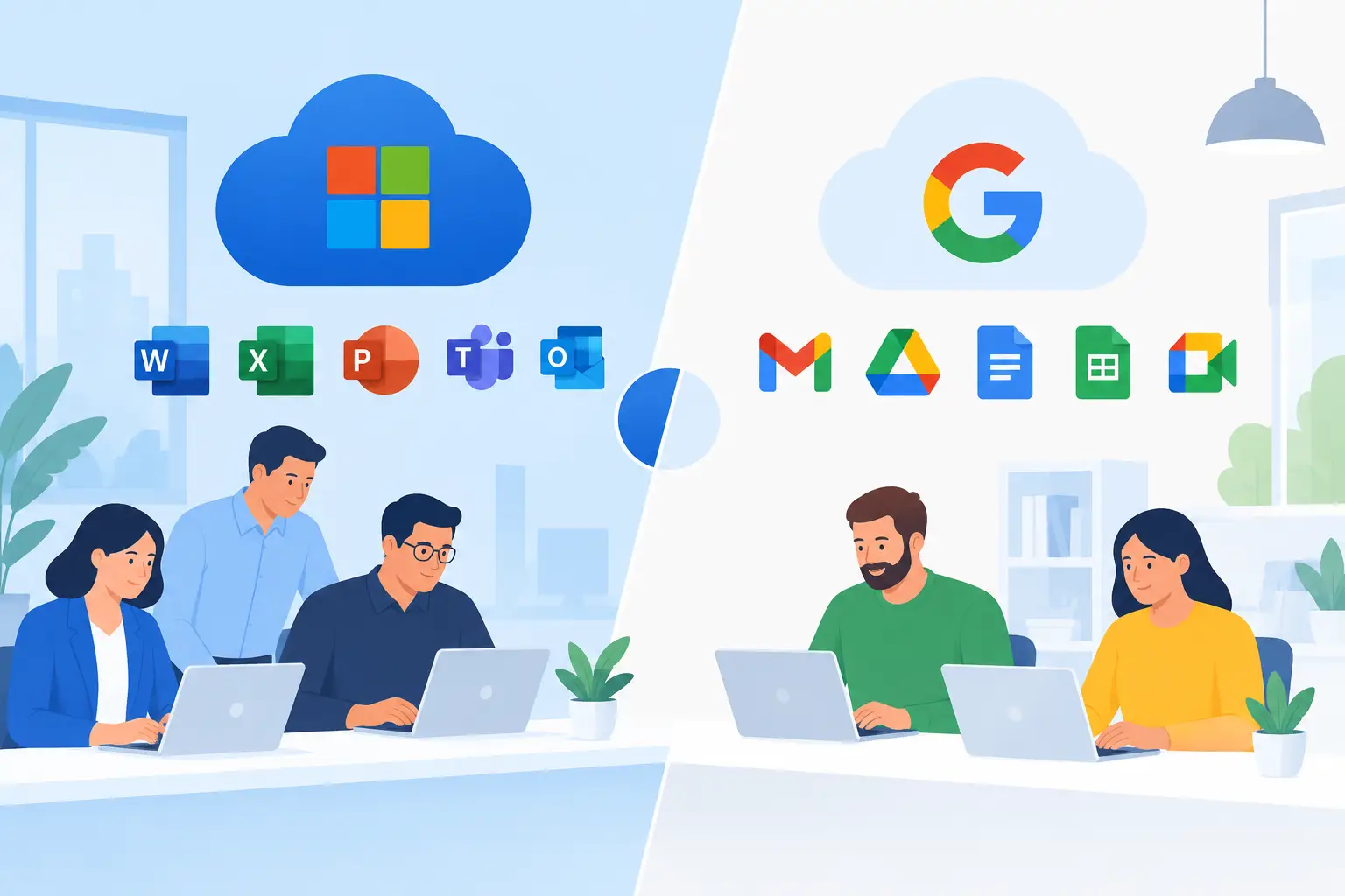 Microsoft 365 vs Google Workspace for SMEs
