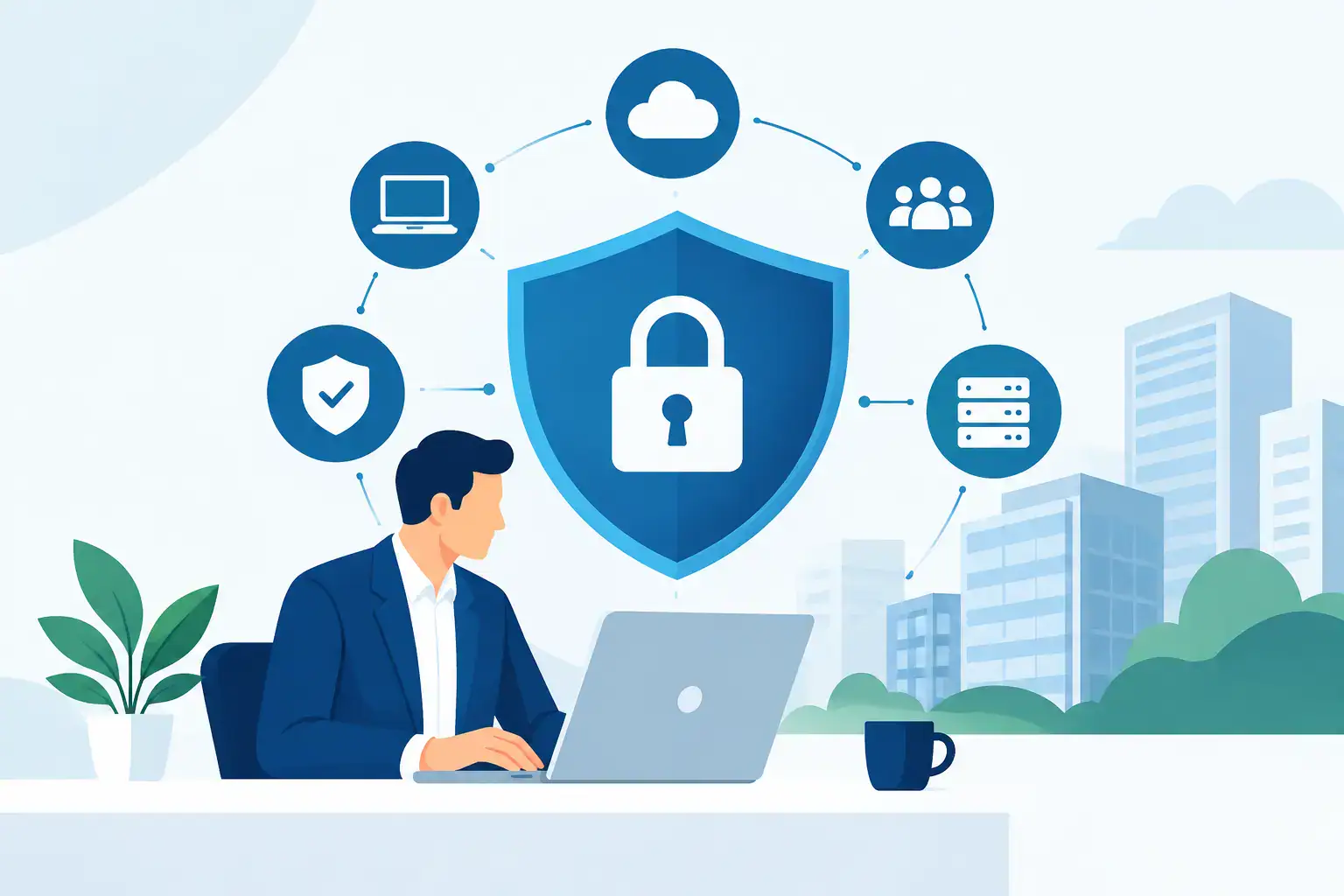 Business Cybersecurity That Keeps You Running