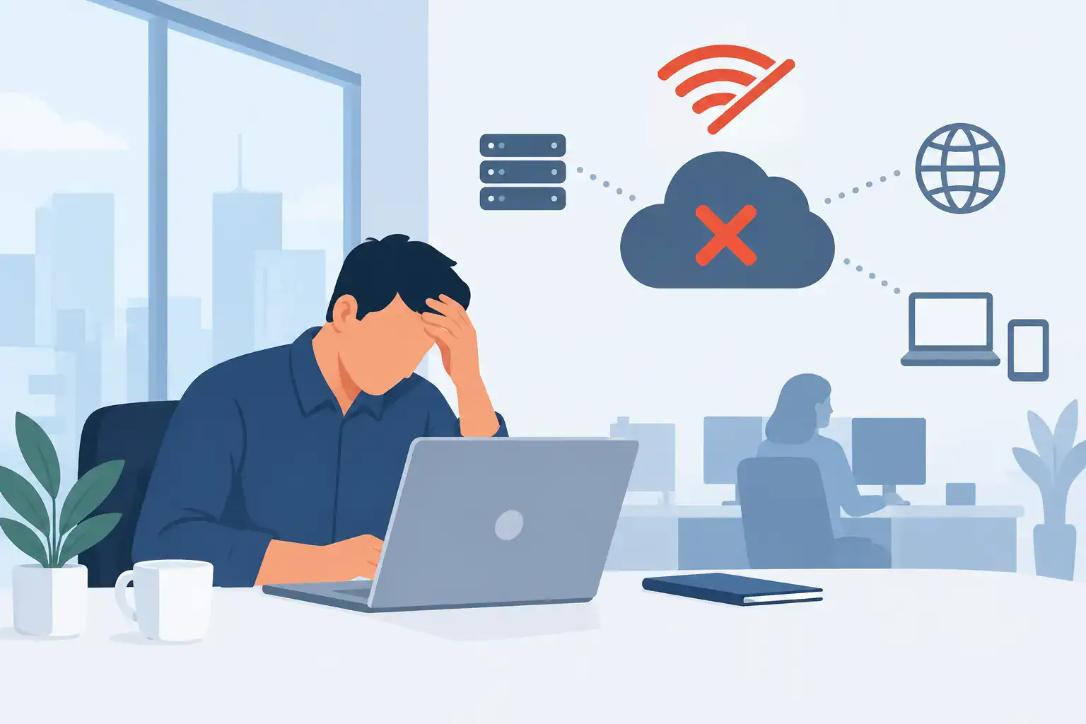 What Causes Business Network Outages at Work?